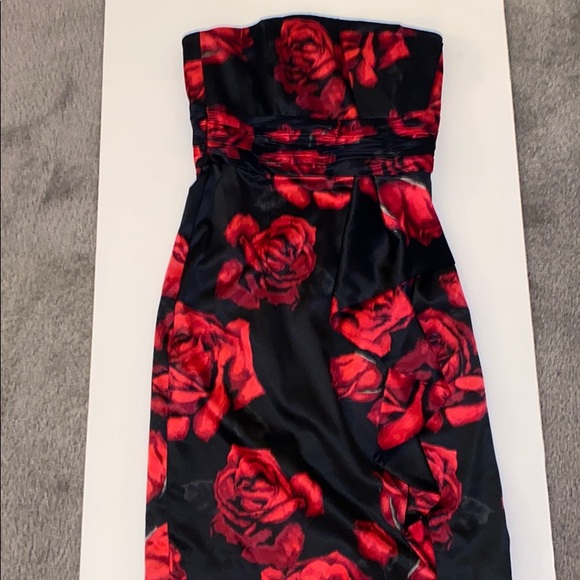 White House Black Market Dresses & Skirts - White H Black M red and black formal dress